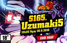 [Naruto] Ngày 30/09/2016 mở server mới S165.Uzumaki5